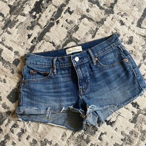Gap Micro Jean Shorts Womens 24